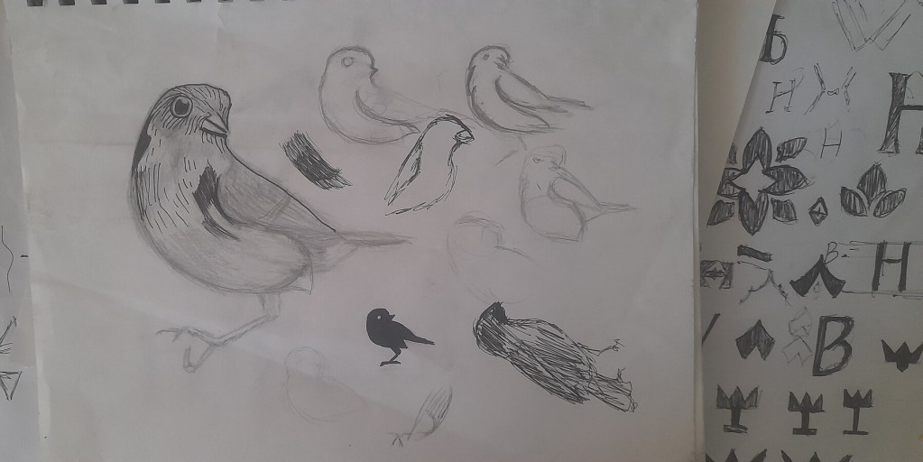 Sketches exploring early Hillaby logo concepts rooted in Barbadian culture.